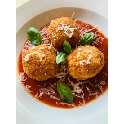 Meat arancini with rice, frozen, FOOD HAUS, 70 g x 90 pcs, 6.3 kg